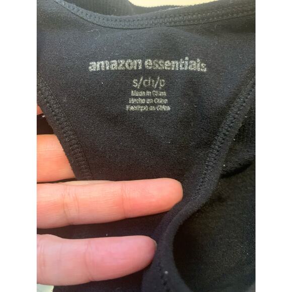 Amazon Basics black racer back sports bra size Small - Picture 3 of 9